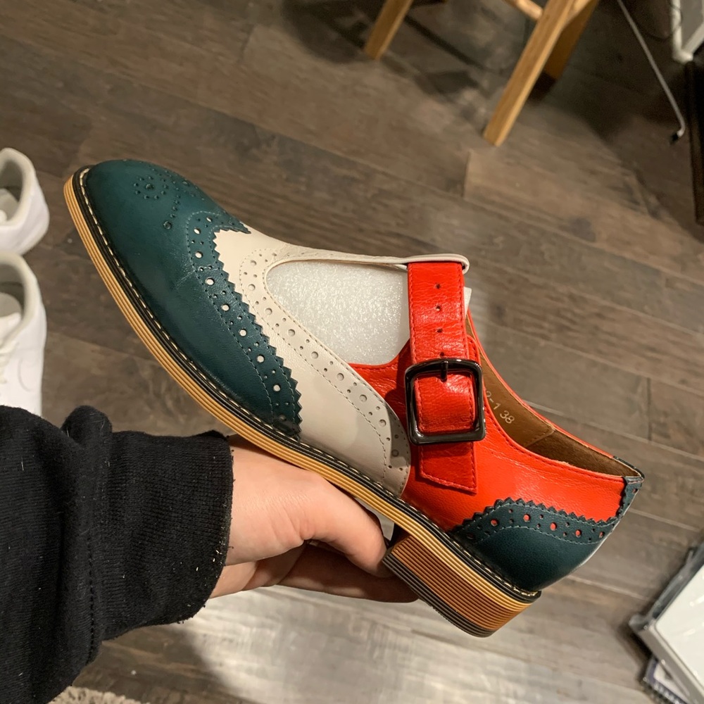 Women’s leather Mona Flying shoes